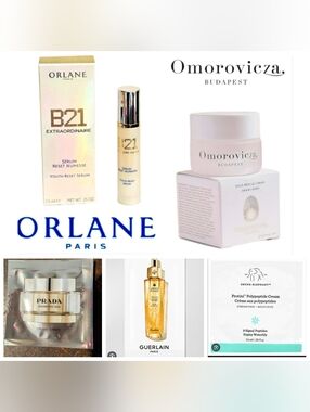 Prada, Drunk Elephant, Givenchy, Orlane, Omorovicza Lot Cosmetics